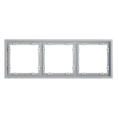 Изображение Рамка на 3 поста серый VOLTUM S70