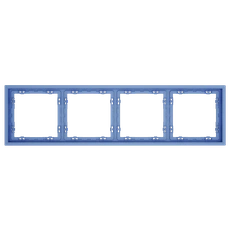 Изображение Рамка на 4 поста деним VOLTUM S70