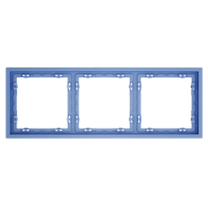 Изображение Рамка на 3 поста деним VOLTUM S70