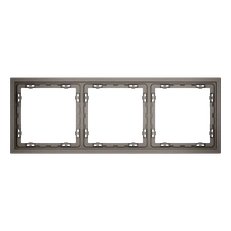 Изображение Рамка на 3 поста капучино VOLTUM S70